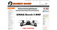 Desktop Screenshot of monkeyhobby.com